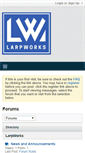 Mobile Screenshot of larpworks.com